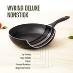 Wyking Deluxe 28cm Induction Wok Pan