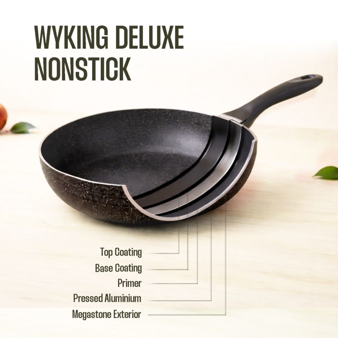 Wyking Deluxe 24cm Induction Fry Pan