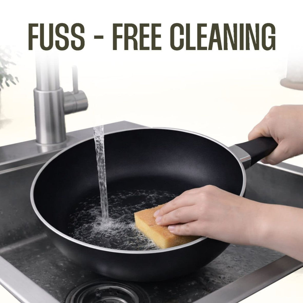Wyking Deluxe 30cm Induction Wok Pan