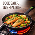 Wyking Solitaire 20cm Induction Marble Wok Pan