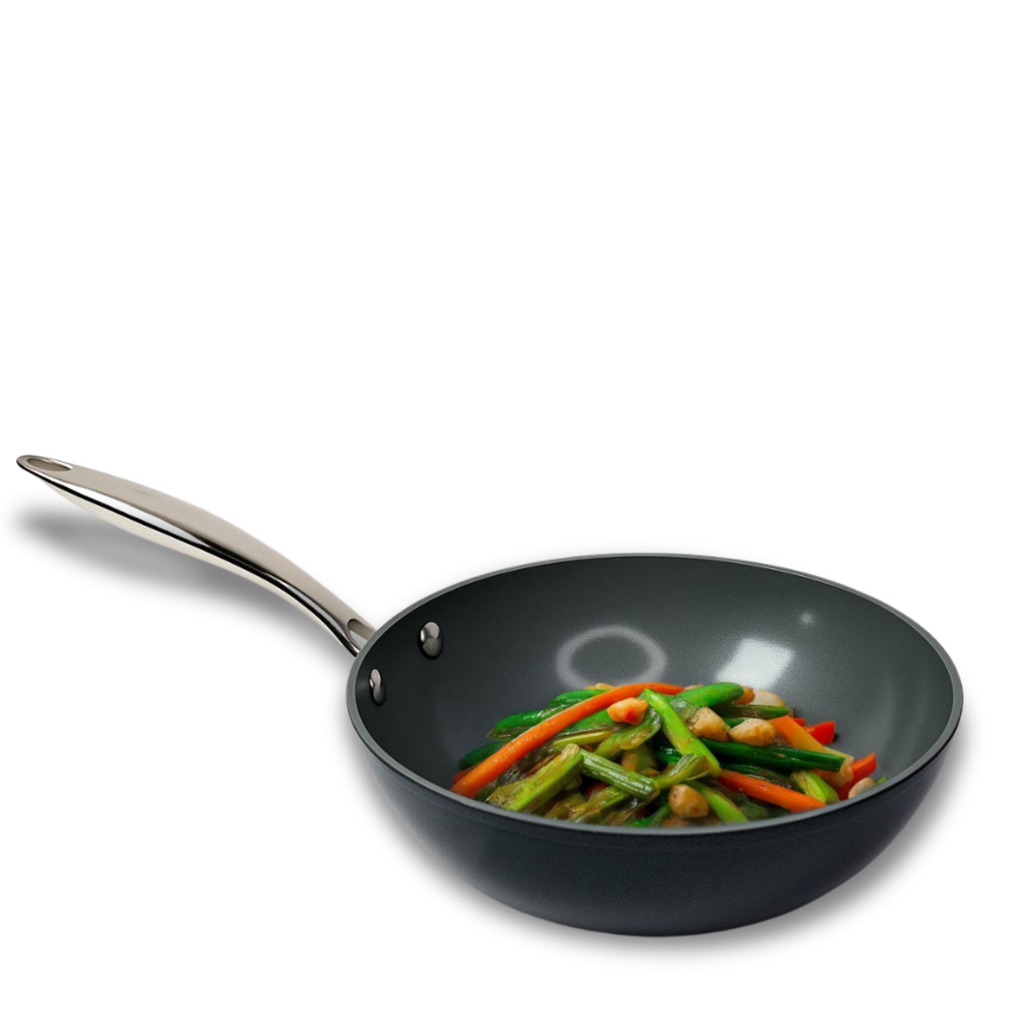 Wyking Nanocook Ceramic Nonstick Wok Pan 30cm