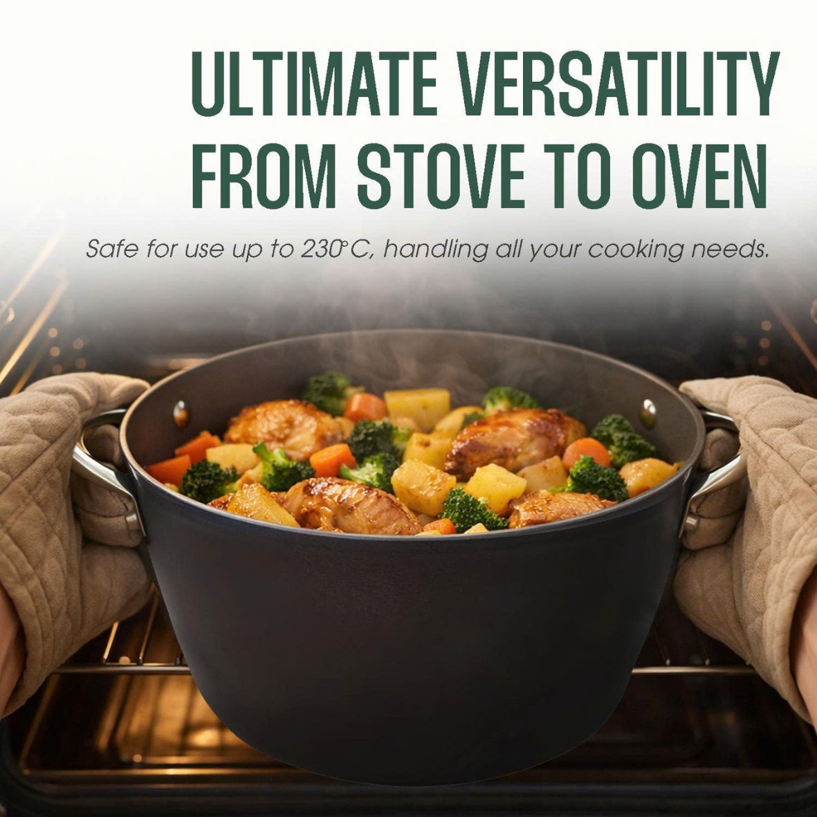 Wyking Nanocook Ceramic Nonstick Wok Pan 30cm