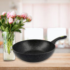 Wyking Deluxe 20cm Induction Wok Pan