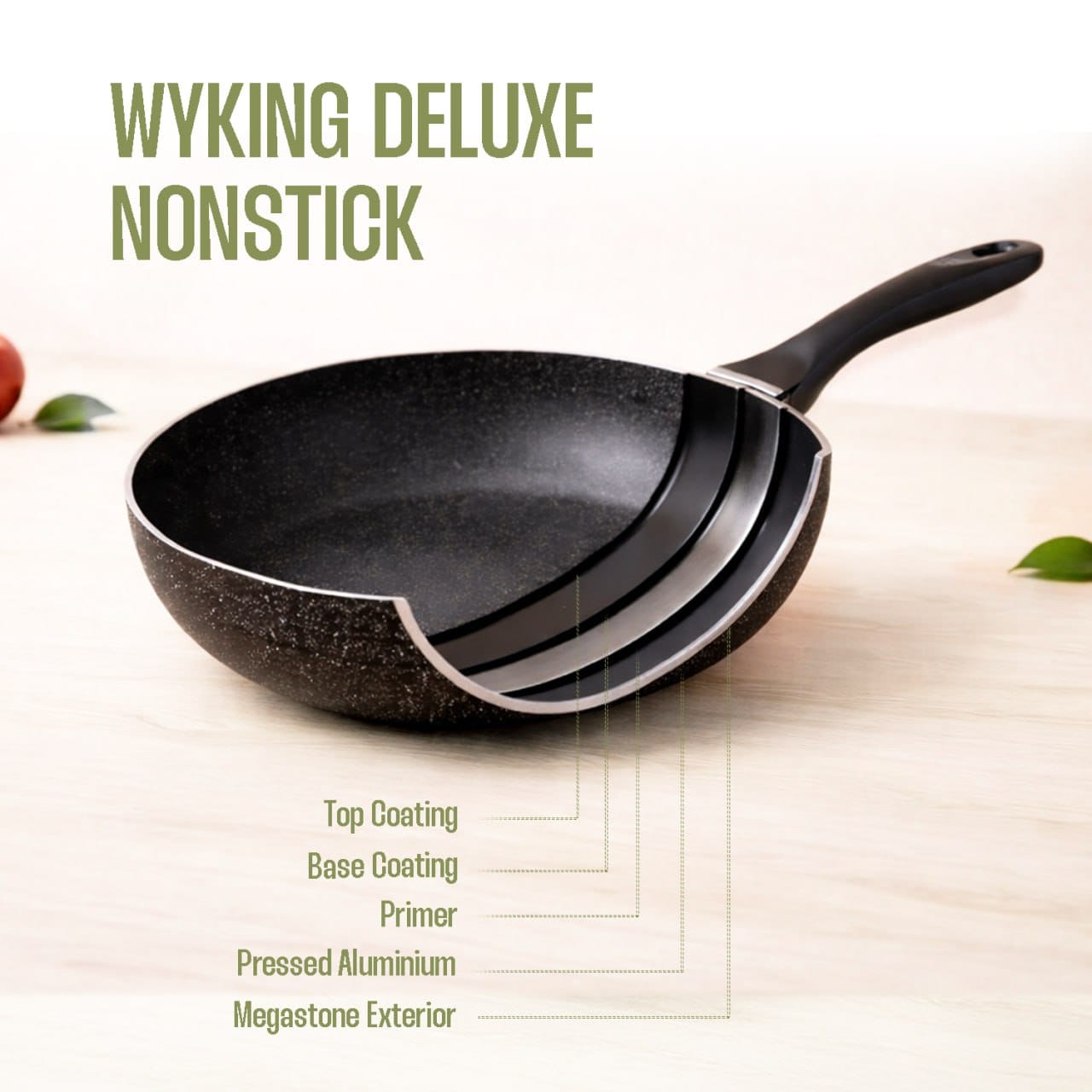 Wyking Deluxe 20cm Induction Non Stick Fry Pan